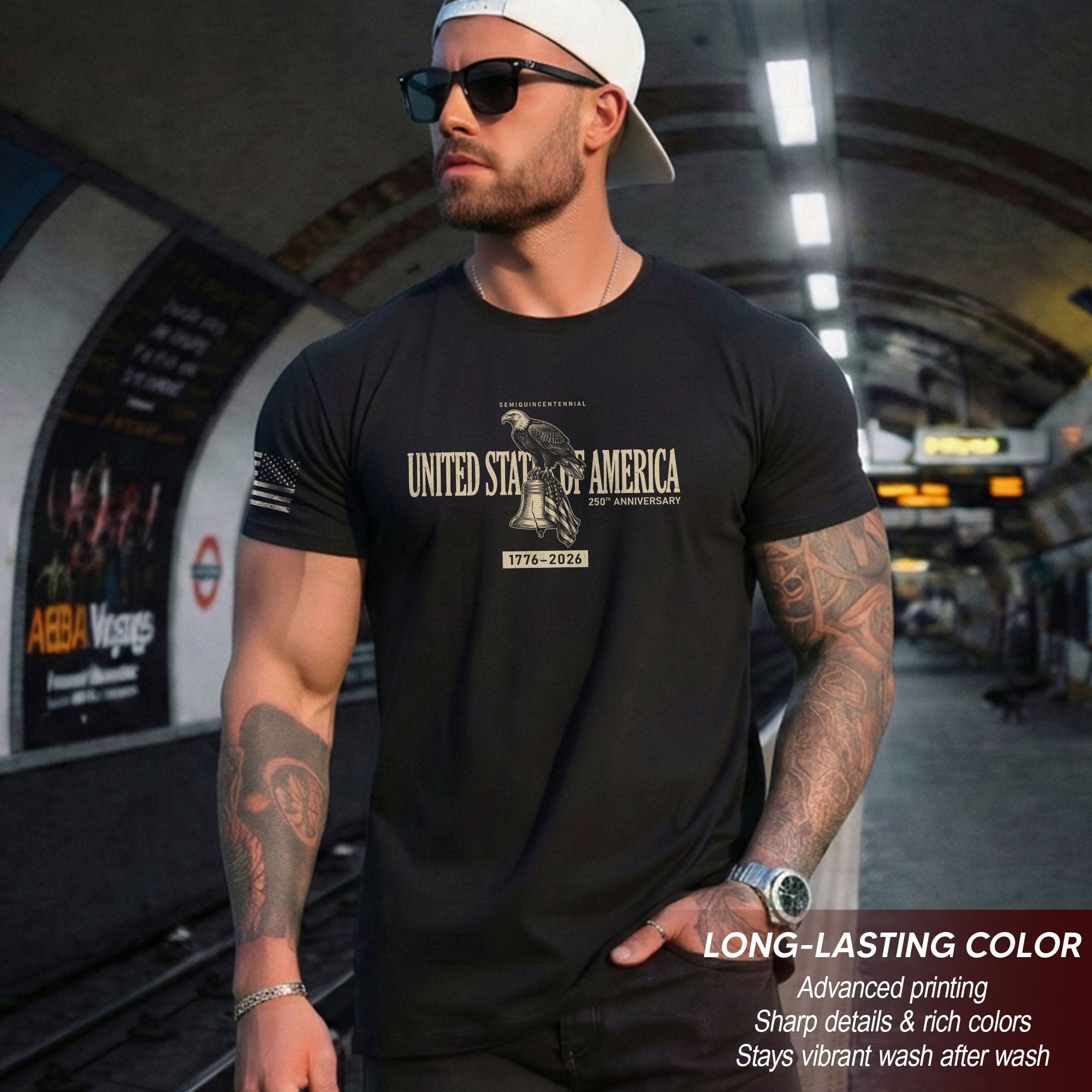 United States 250 Years of Freedom Shirt 1776–2026 Celebration Edition