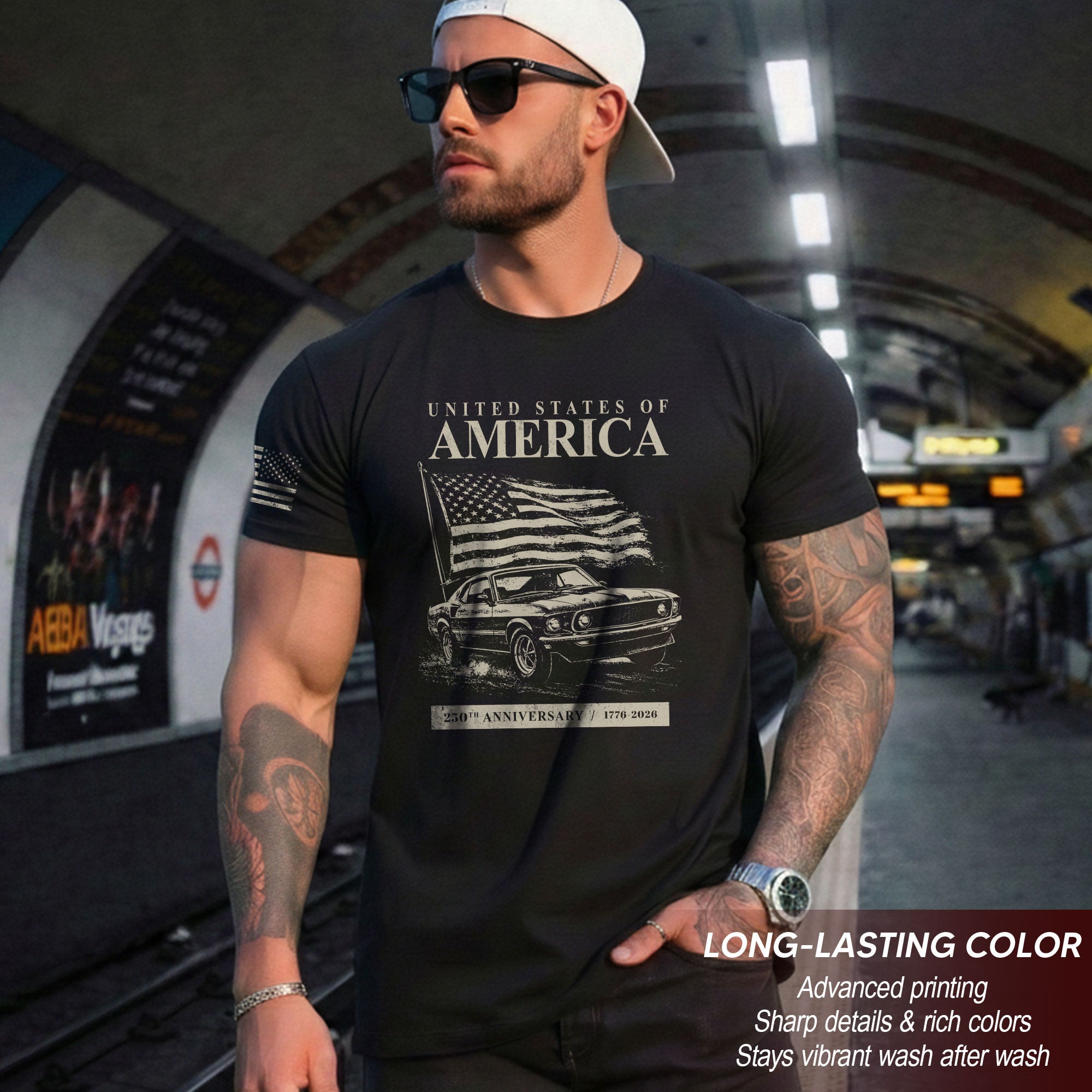 USA 250th Anniversary Shirt 1776–2026 Patriotic Celebration