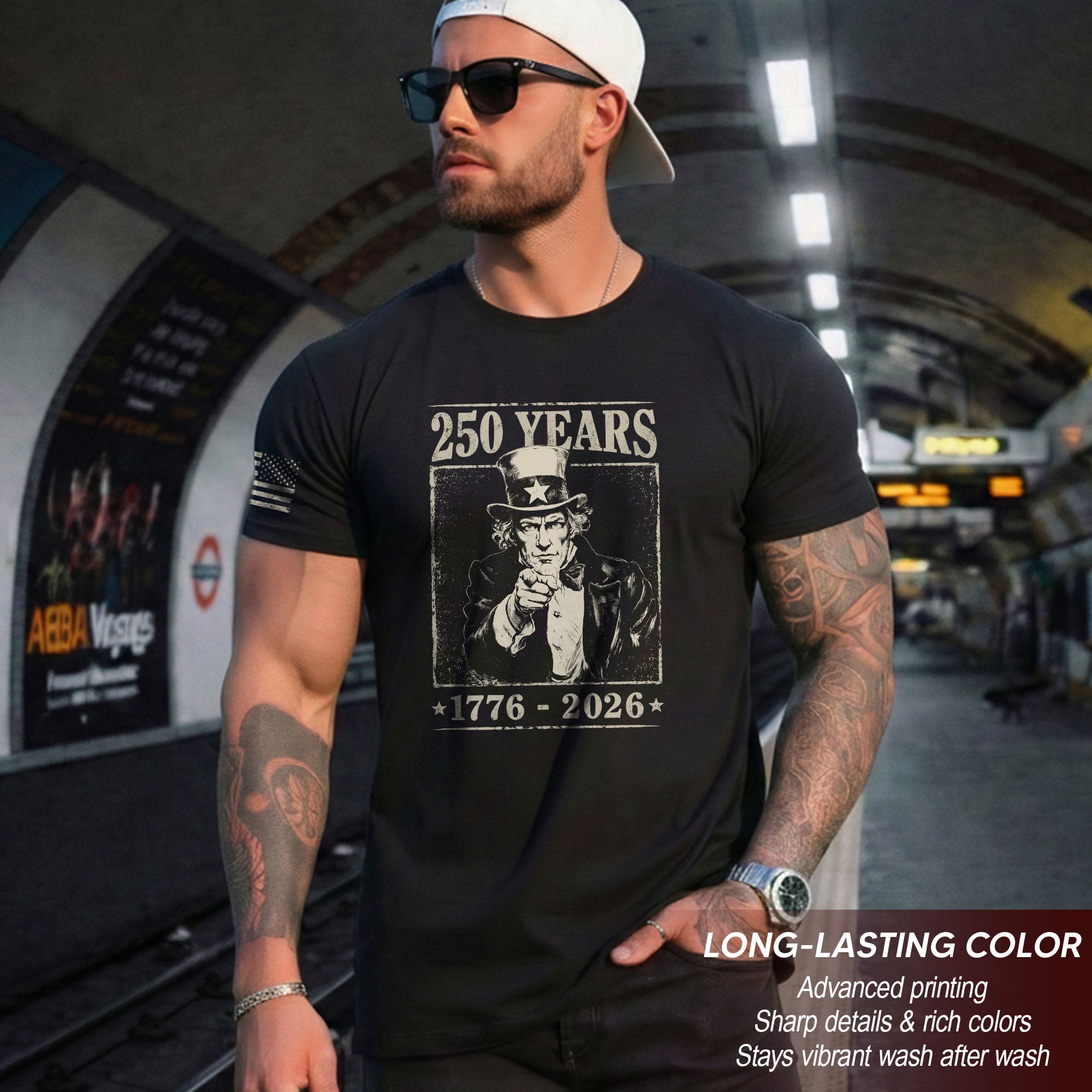 America 250 Years of Freedom Shirt 1776–2026 Heritage Edition
