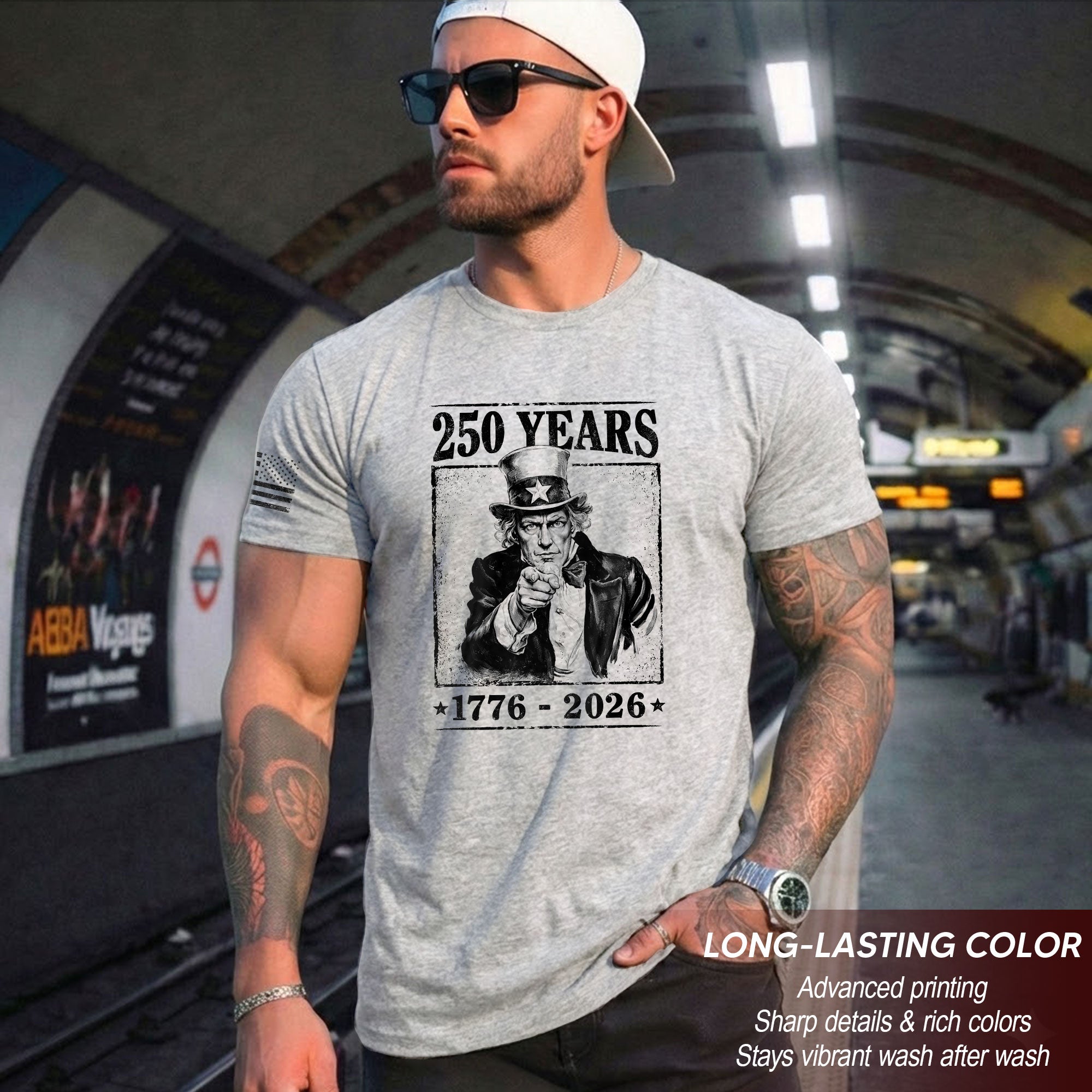 United States 250th Birthday 1776–2026 Patriotic Heritage Shirt