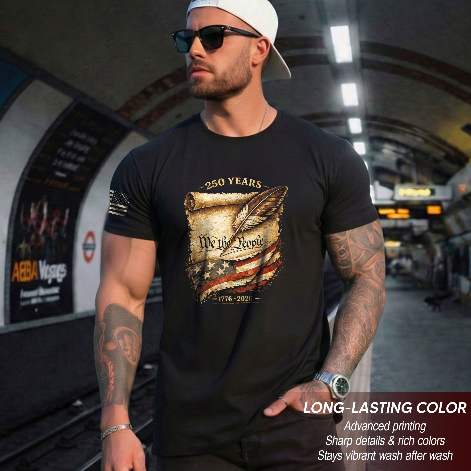 Semiquincentennial We The People 250 Years Patriotic USA Shirt 1776–2026