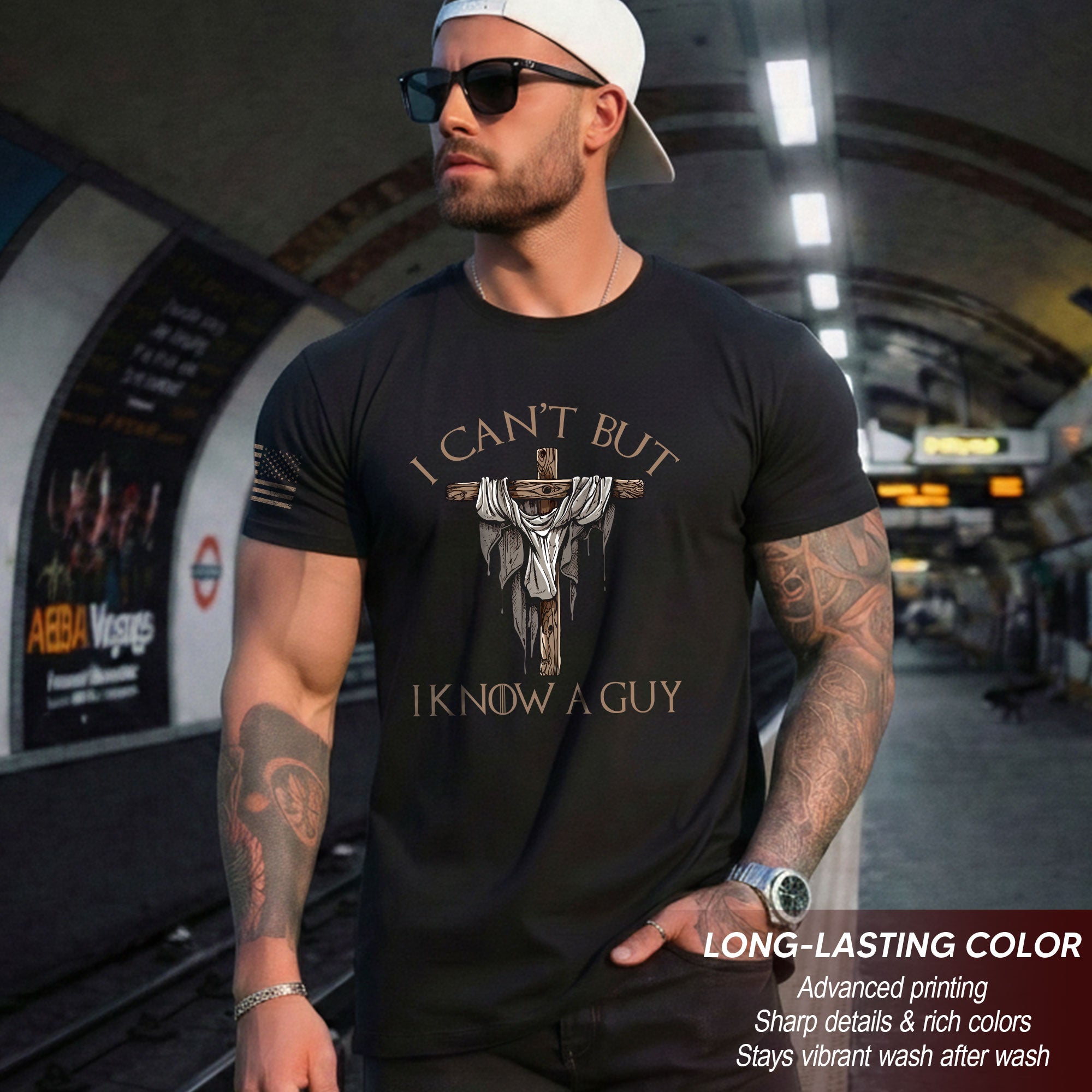 My Strength Is In Him "I Know A Guy" Jesus T-Shirt
