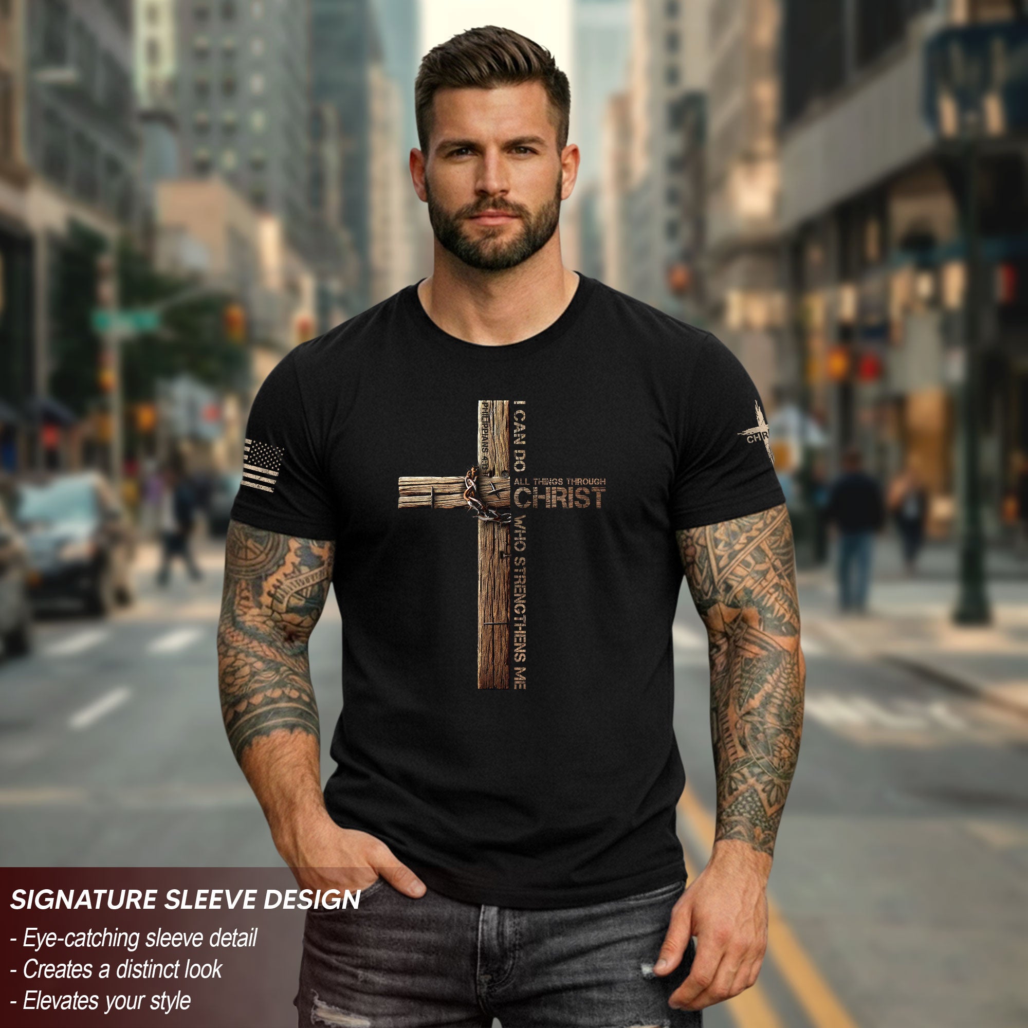 Through Christ I Am Strong T-Shirt