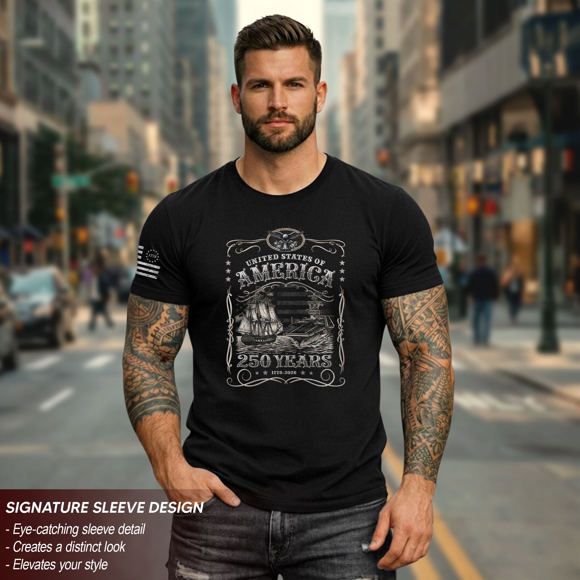 USA 250th Anniversary Shirt 1776–2026, Semiquincentennial Symbol of Freedom and Legacy