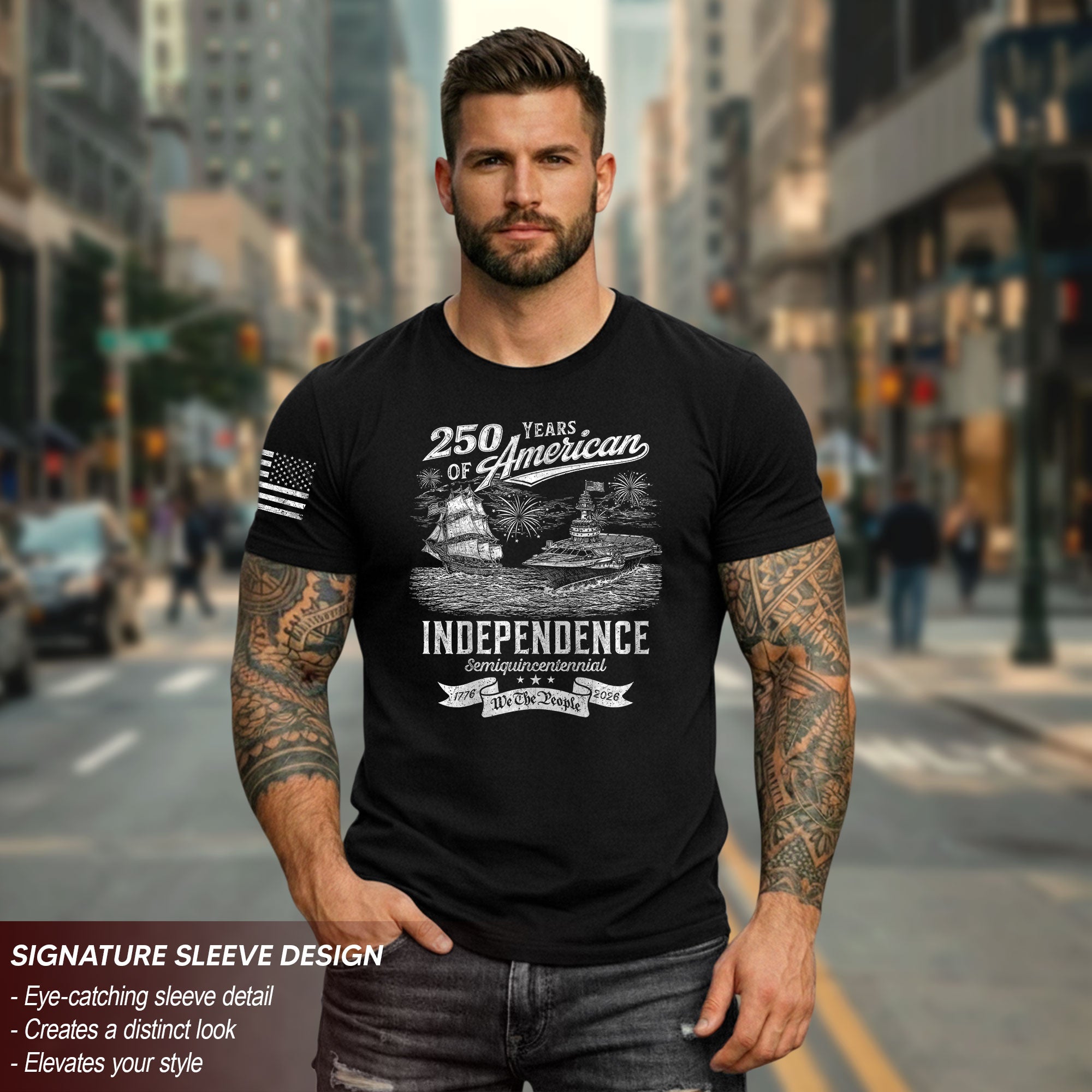 USA Independence 250th Anniversary Freedom Pride Shirt 1776–2026