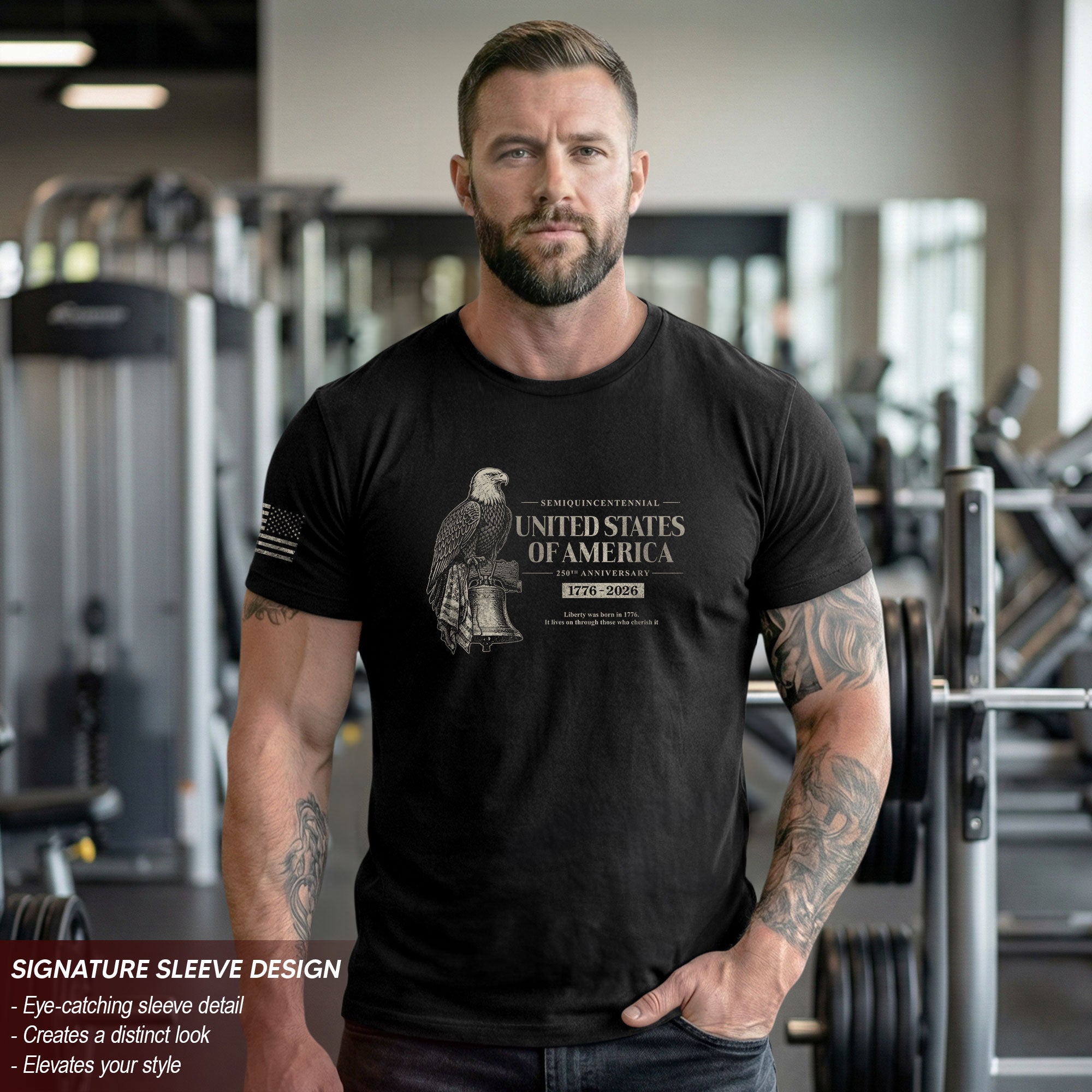 USA 250th Anniversary Shirt 1776–2026 Patriotic Freedom Celebration