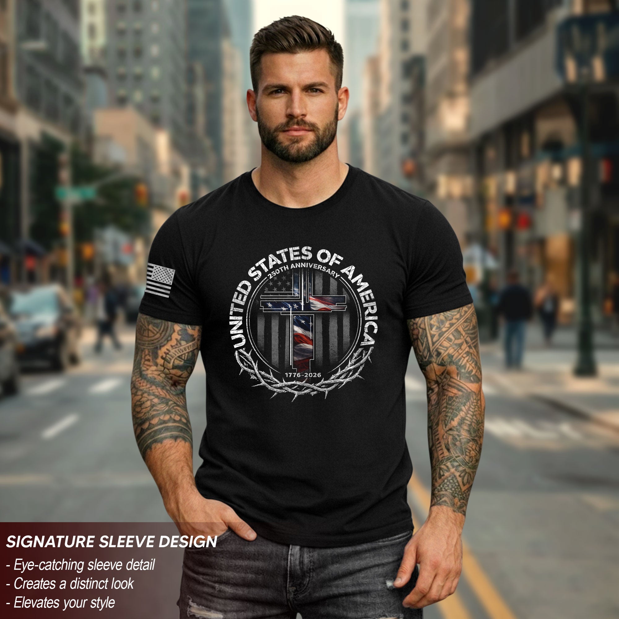 Christian USA 250th Anniversary Shirt 1776–2026 Faith & Freedom Legacy
