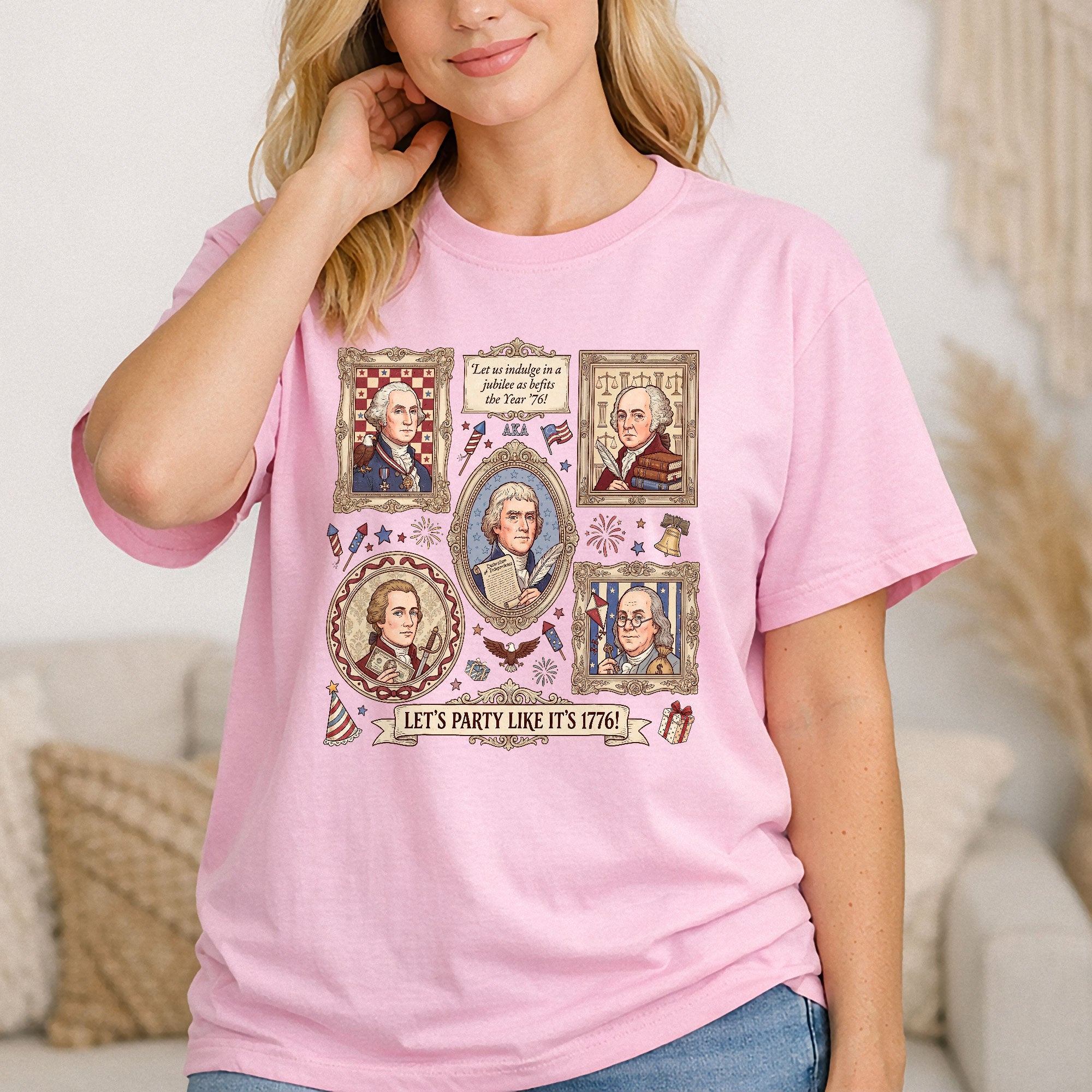 250th Anniversary 1776 Founding Fathers Shirt Patriotic American History