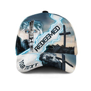 REDEEMED – White Lion of Judah Christian Customized Hat - Rust Field Wear