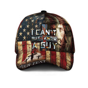I Know a Guy – Redeemed Flag Customized Hat - Rust Field Wear