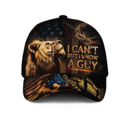 I Know a Guy – Lion of Faith Customized Hat - Rust Field Wear