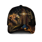 Custom Faith Over Fear Hat - Rust Field Wear