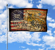 1776–2026 We The People Flag, Patriotic Double-Sided House Décor, 250 Years of Freedom