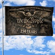 USA 250 Years Flag 1776-2026 We The People American Heritage Eagle Strength Patriotic