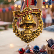 2026 U.S. 250th Anniversary Commemorative Acrylic Ornament – Liberty Bell & American Eagle