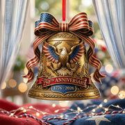 American Eagle Acrylic Ornament – 250th Anniversary U.S. Commemorative Decoration