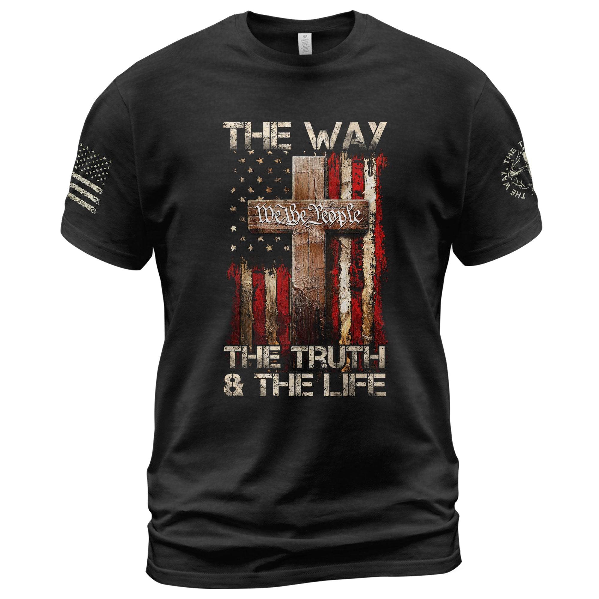 Jesus Is The Way T-Shirt - Rust Field Wear