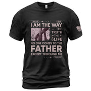 The Way, Truth & Life – Cross T-Shirt - Rust Field Wear