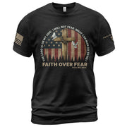 Faith Over Fear Psalms 118:6 T-Shirt