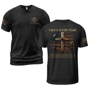Cross of Faith Faith Over Fear T-Shirt