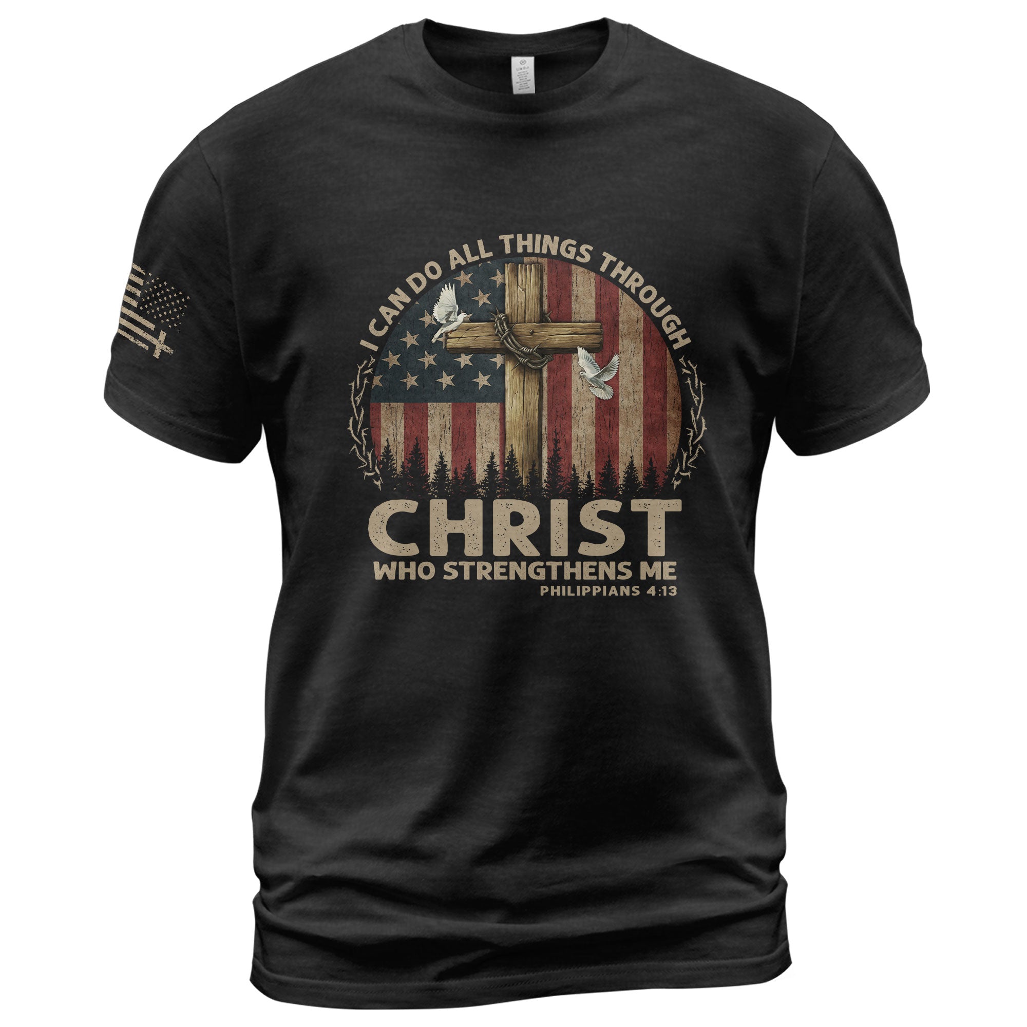 I Can Do All Things Through Christ Shirt – Philippians 4:13 Tee