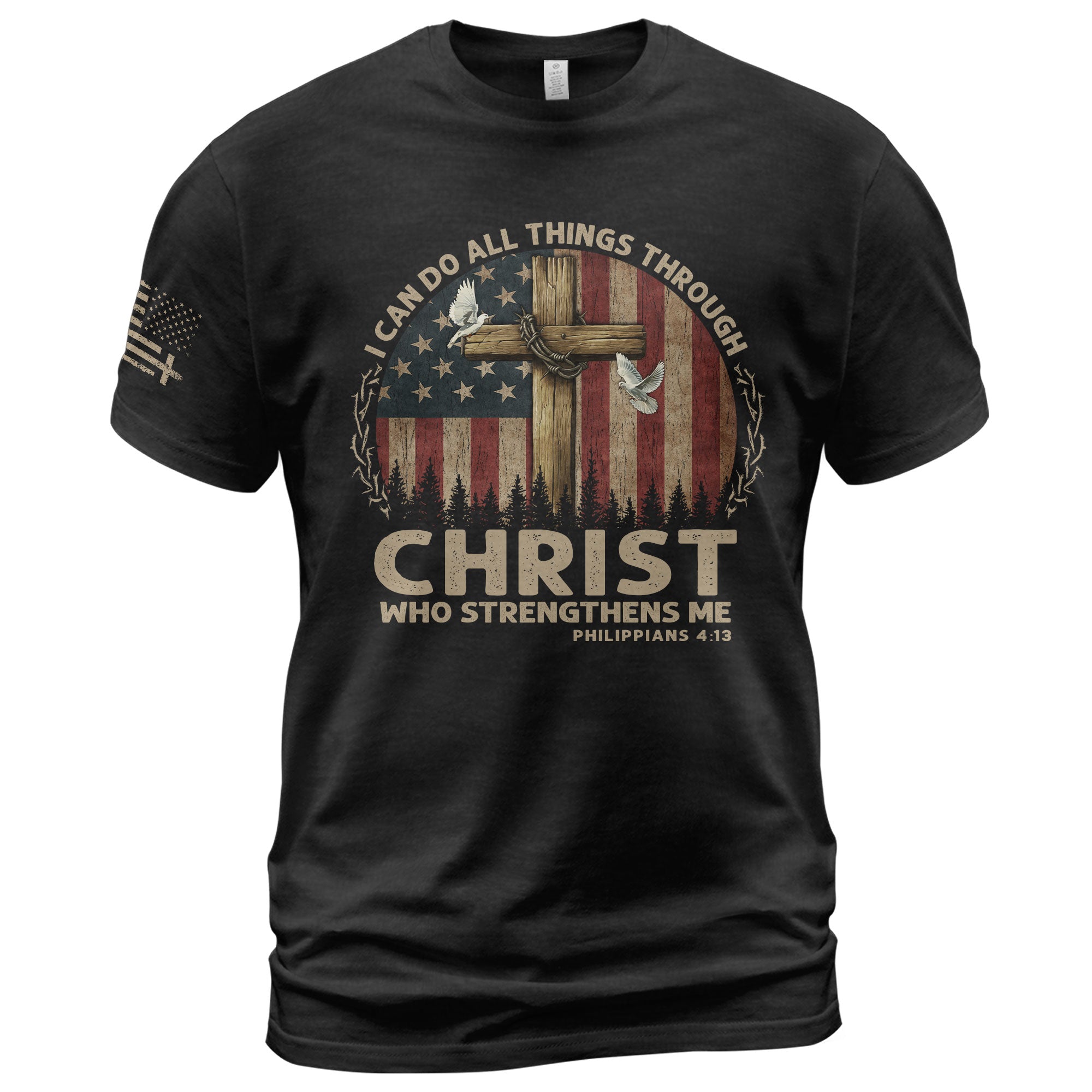 I Can Do All Things Through Christ Shirt – Philippians 4:13 Tee