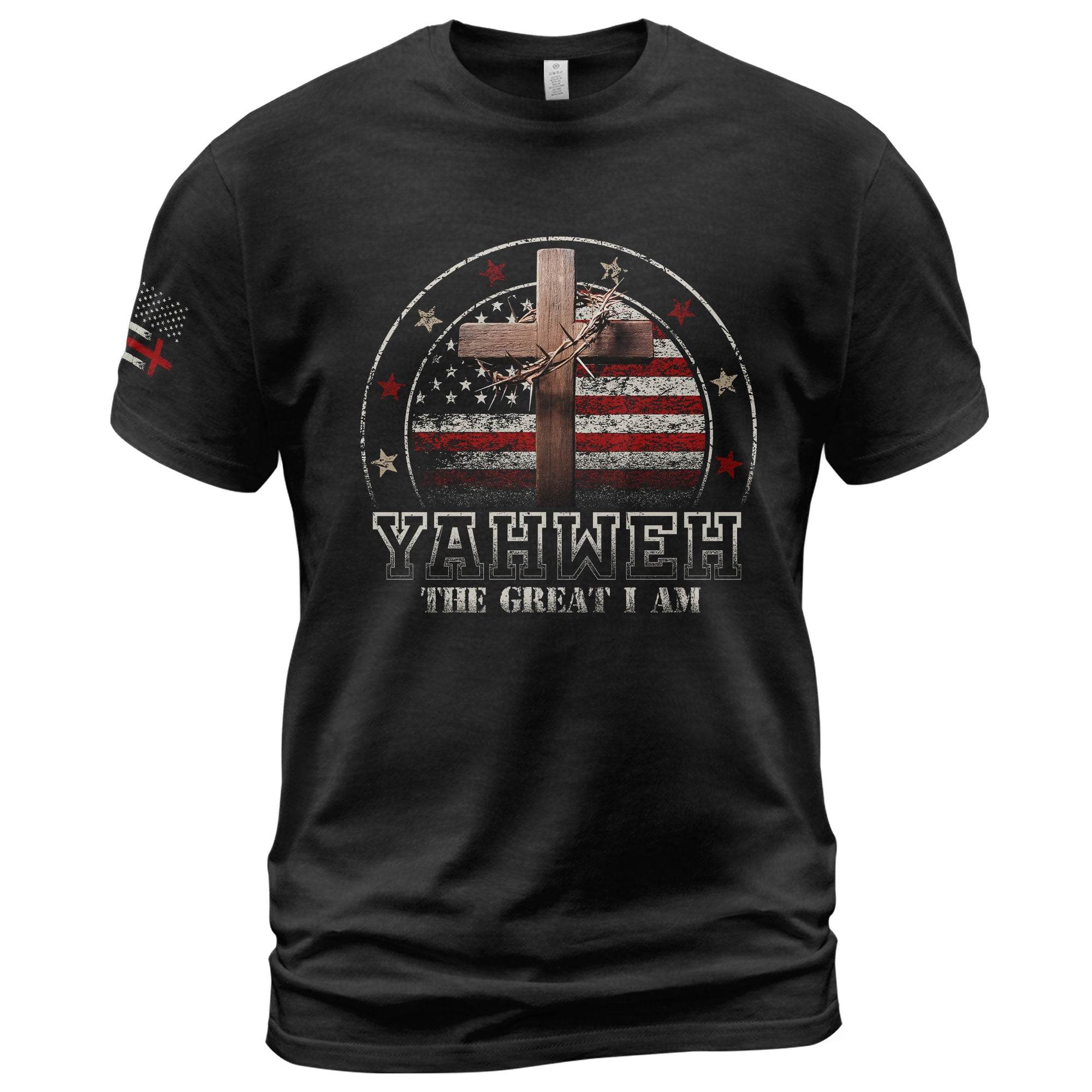 Yahweh – The Great I Am T-Shirt - Rust Field Wear