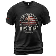 Iron Sharpens Iron Christian T-Shirt - Rust Field Wear