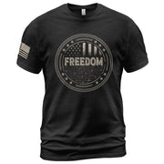 Freedom Honor Seal Patriotic Tribute T-Shirt