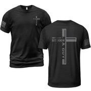 I Can’t But I Know A Guy Cross Design Christian T-Shirt
