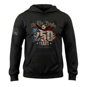USA 250th Anniversary Hoodie 1776-2026 We The People Eagle Patriotic Men