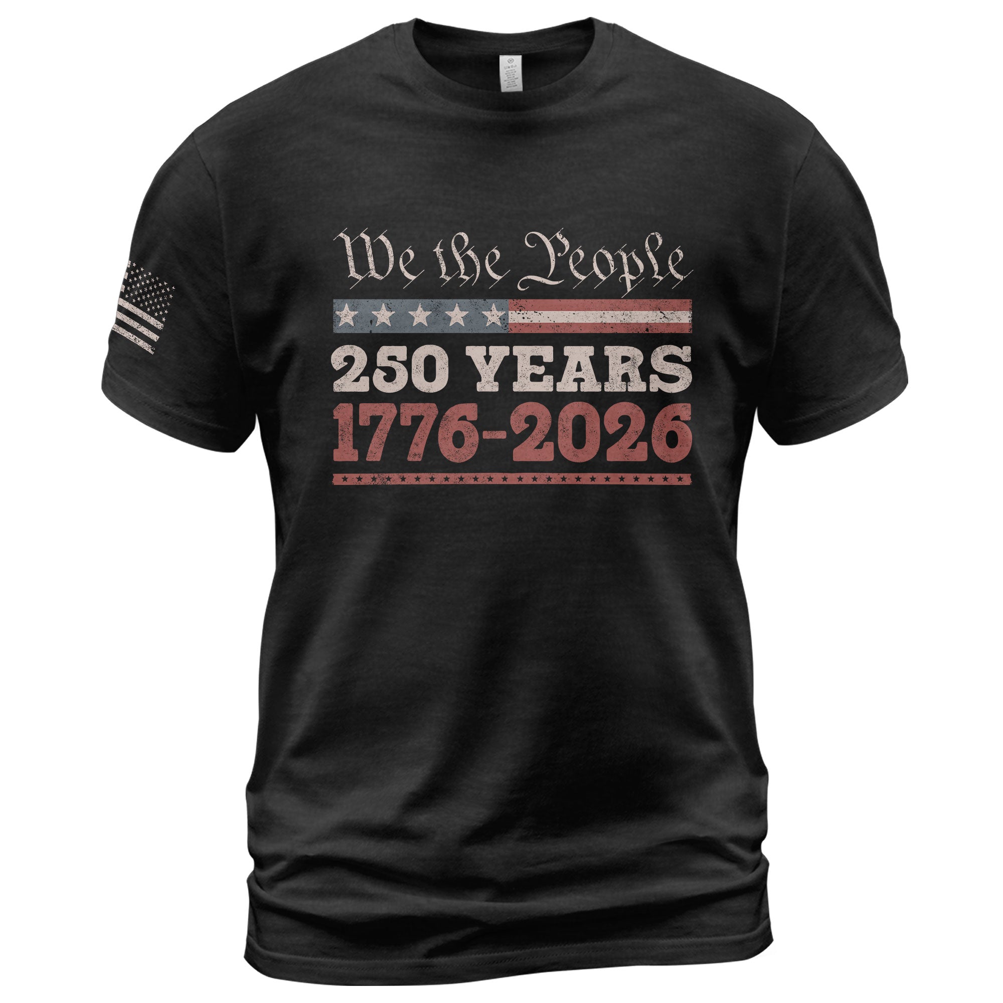 We The People 250 Years Independence Shirt – Patriotic USA 1776–2026 Tee