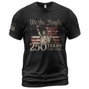 Vintage USA 250th Anniversary Shirt 1776-2026 Statue of Liberty Patriotic