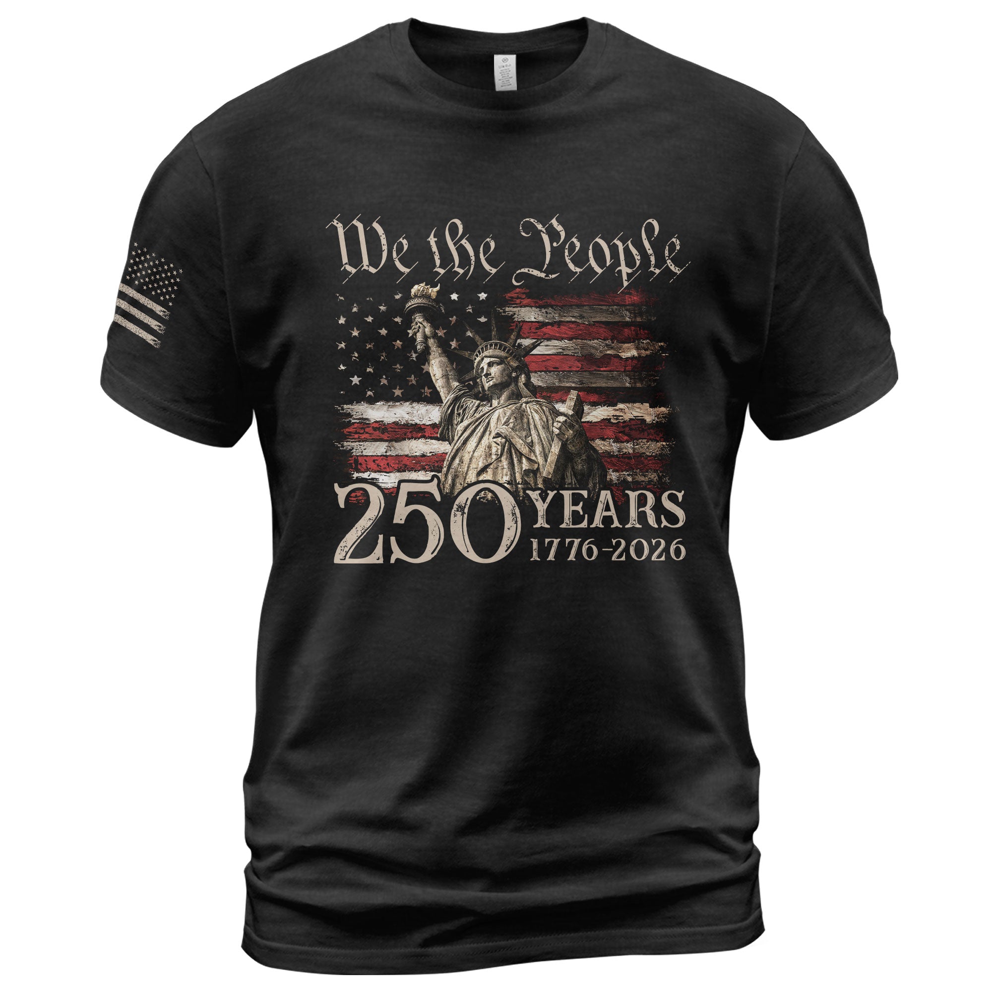 Vintage USA 250th Anniversary Shirt 1776-2026 Statue of Liberty Patriotic