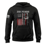 USA 250th Anniversary Semiquincentennial 250 Years Hoodie 1776-2026 We The People Distressed Patriotic