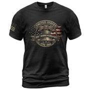 USA 250th Anniversary Shirt 1776-2026 Liberty Bell Patriotic American Flag