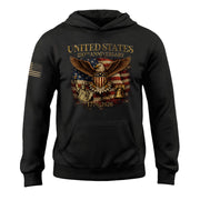 USA 250th Anniversary Semiquincentennial 250 Years Hoodie 1776-2026 USA Flag Eagle Liberty Bell