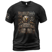 USA 250th Anniversary 250 Years Shirt 1776-2026 Eagle We The People Mental Toughness Patriotic Heritage