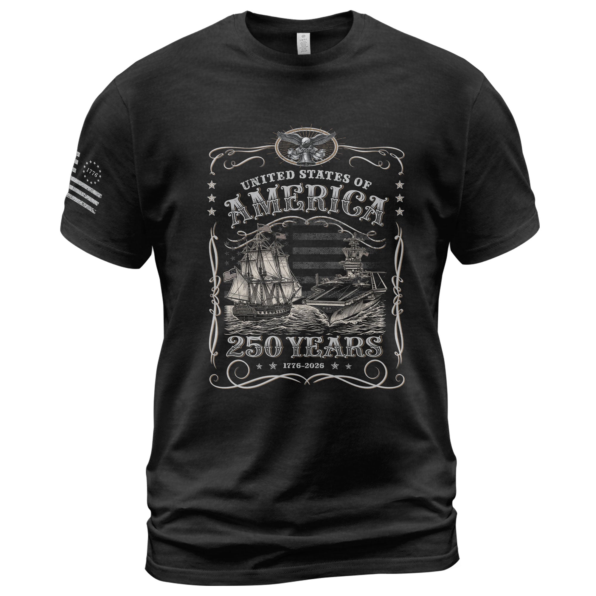 USA 250th Anniversary Shirt 1776–2026, Semiquincentennial Symbol of Freedom and Legacy