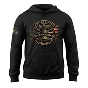 USA 250th Anniversary Hoodie 1776–2026, Patriotic American Heritage Vintage Flag Design, Unisex Hoodie
