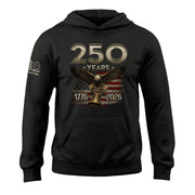 250th Anniversary USA Hoodie 1776–2026, Classic Patriotic American Heritage Celebration Apparel