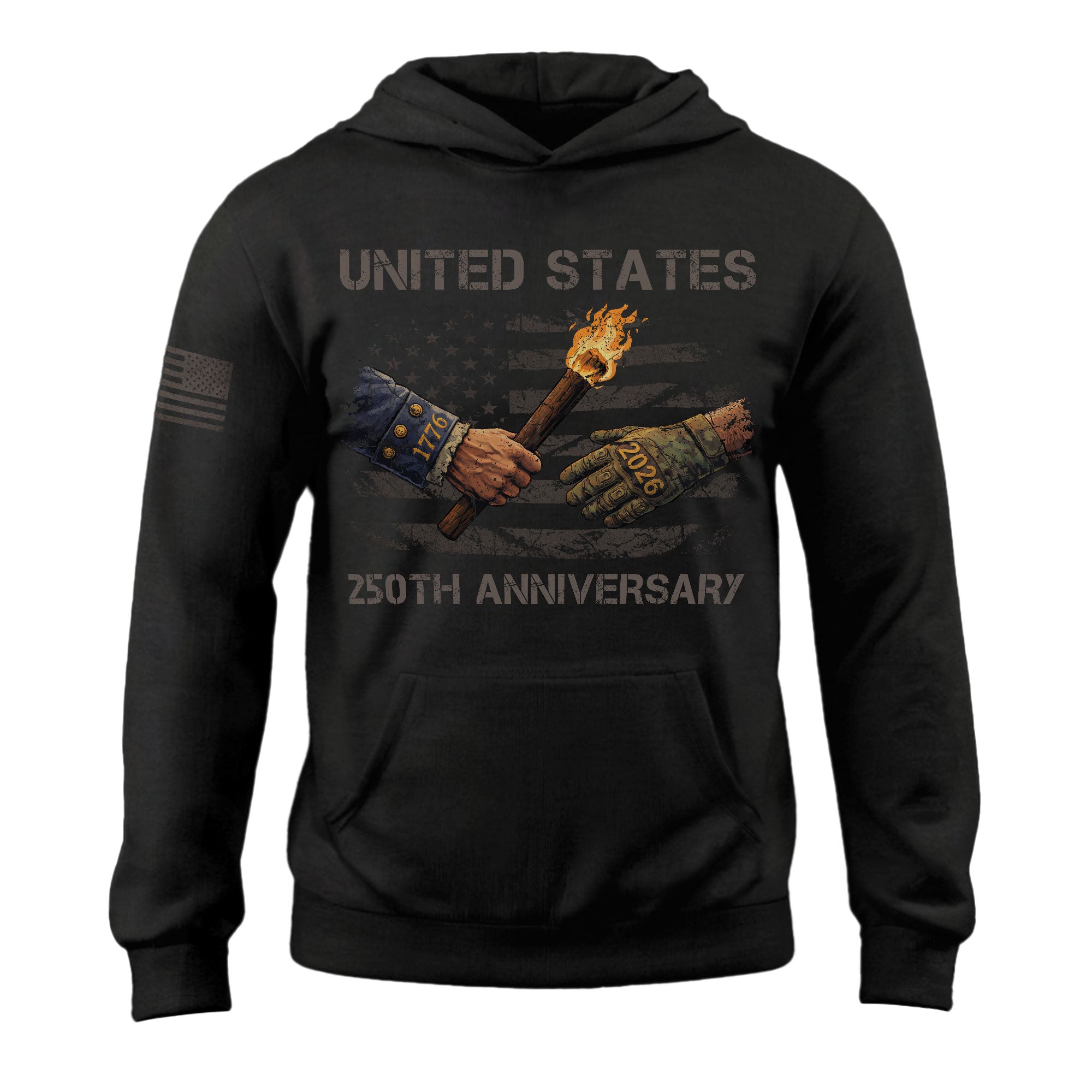 USA 250th Anniversary Hoodie 1776–2026, Premium American Heritage Commemorative Hoodie for Everyday Wear