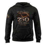250 Years America Anniversary Hoodie 1776–2026, Vintage American Freedom Heritage Design