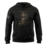 250th Anniversary USA Hoodie 1776–2026, Classic American History Celebration Unisex Hoodie