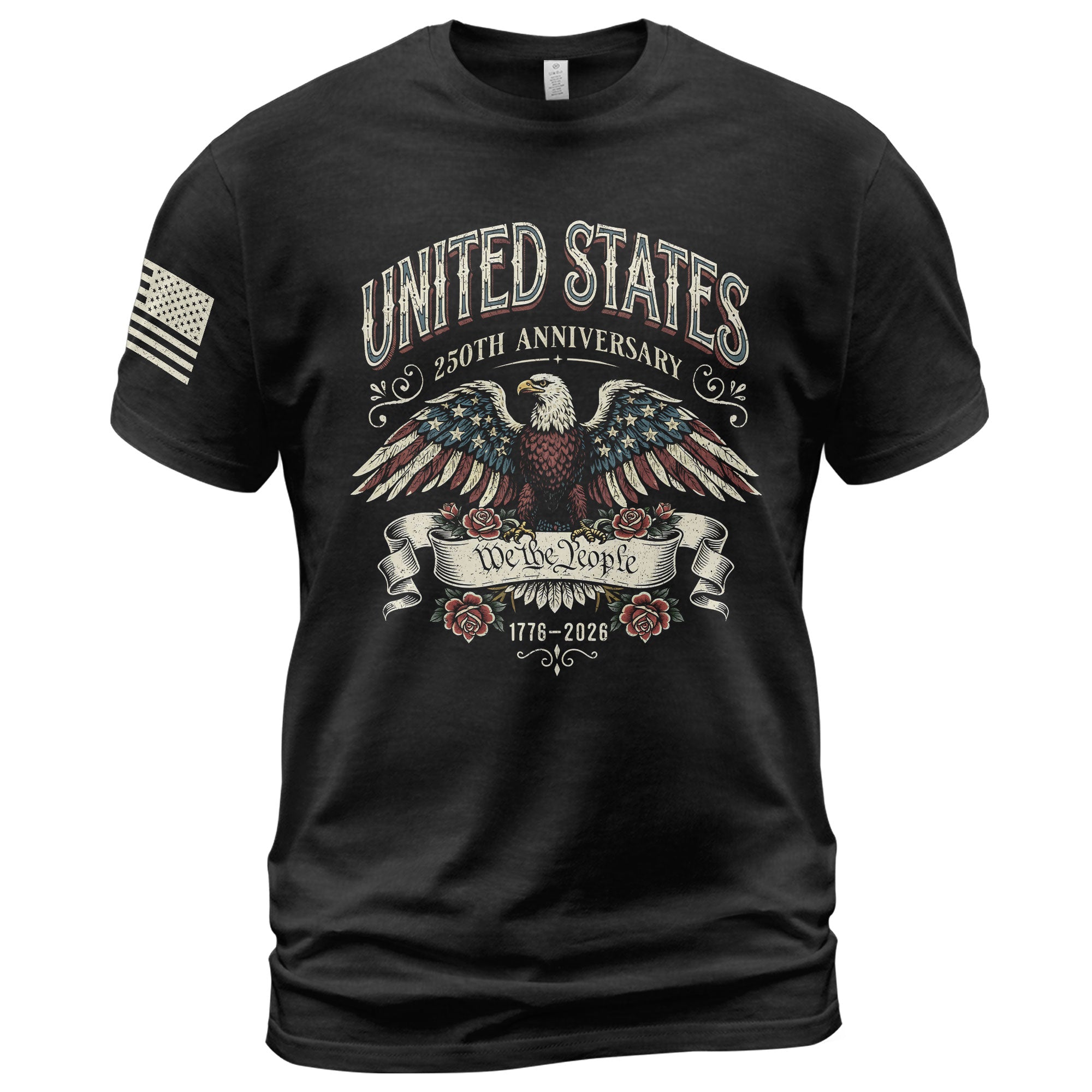 America 250th Semiquincentennial Shirt 1776–2026 Past and Present American Eagle Design