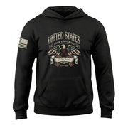 USA Semiquincentennial 250 Years Hoodie 1776–2026, Patriotic American Heritage Design