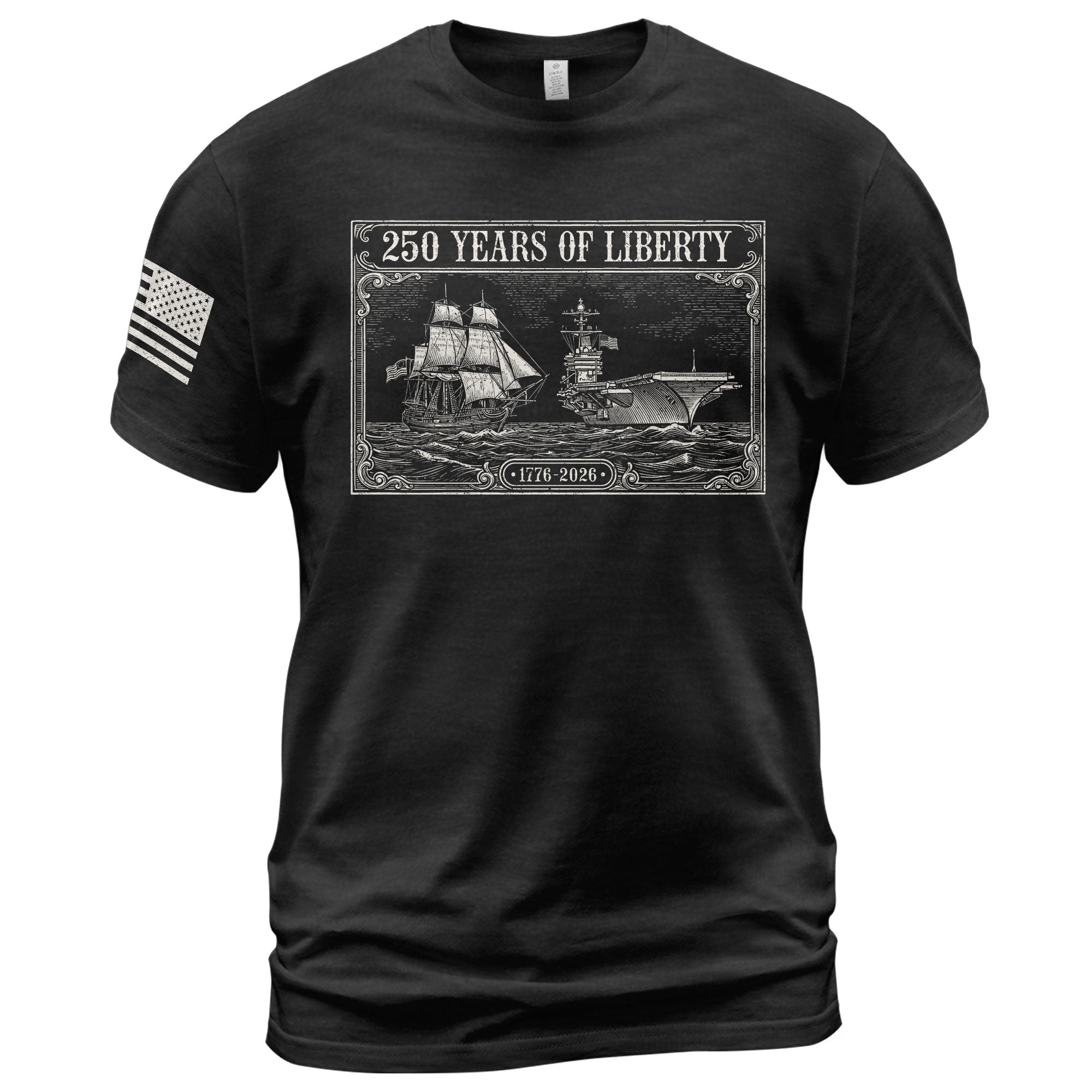 American 250th Anniversary Shirt Patriotic Freedom Legacy Since 1776