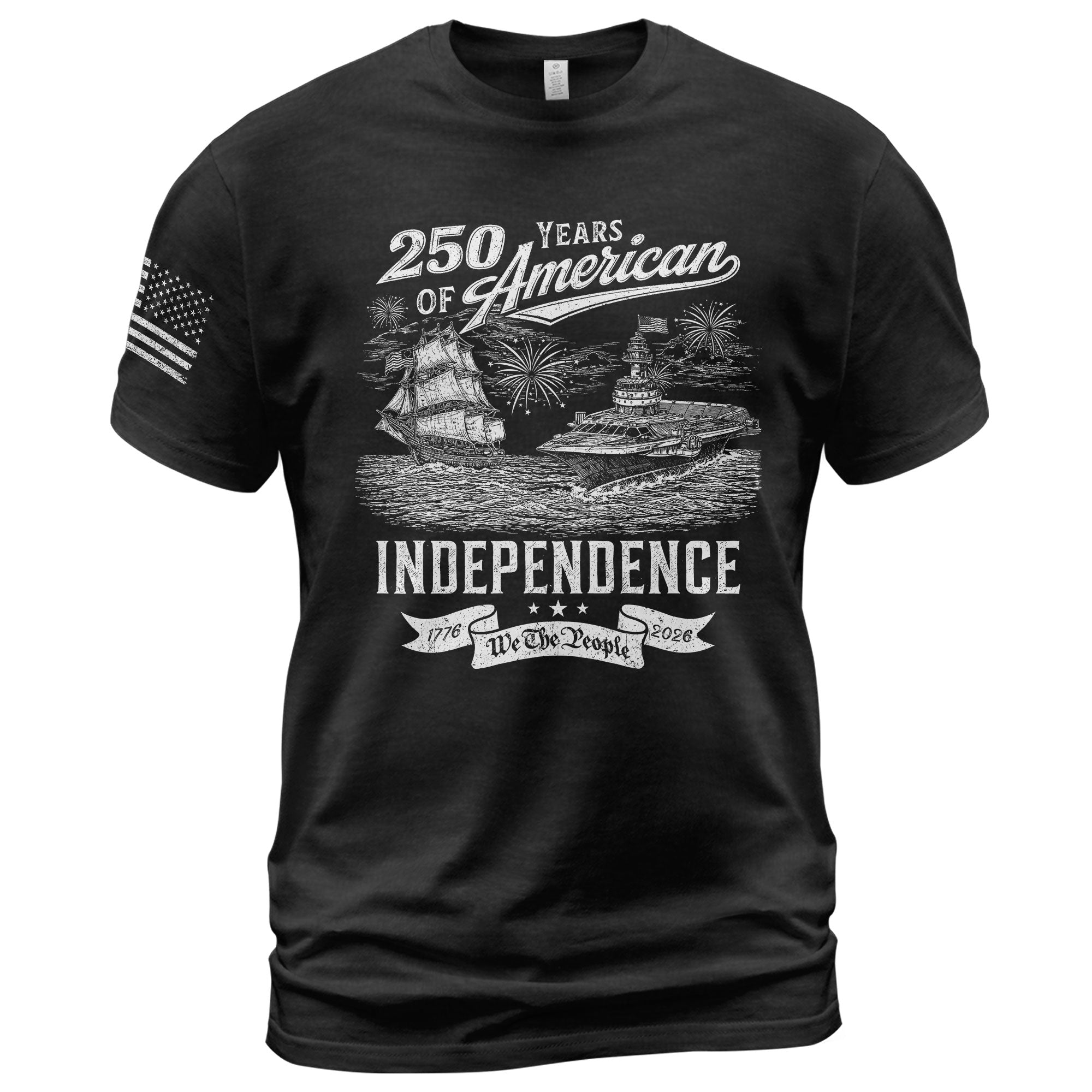 USA Independence 250th Anniversary Freedom Pride Shirt 1776–2026