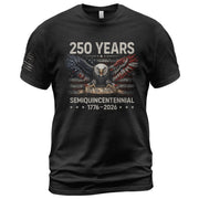 USA 1776–2026 250th Anniversary Shirt, Semiquincentennial Eagle Spirit of Freedom