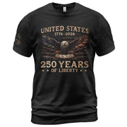 USA Semiquincentennial 250th Anniversary Shirt 1776–2026, Eagle of Independence Design